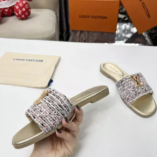 Cheap Louis Vuitton Slippers For Women #1320219 Replica Wholesale [$85.00 USD] [ITEM#1320219] on Replica Louis Vuitton Slippers