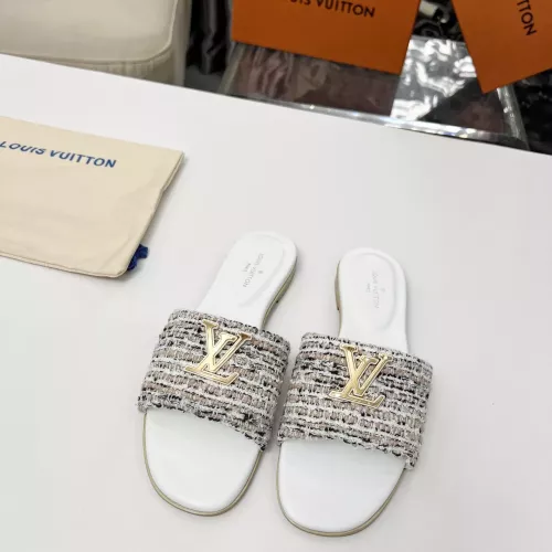 Cheap Louis Vuitton Slippers For Women #1320220 Replica Wholesale [$85.00 USD] [ITEM#1320220] on Replica Louis Vuitton Slippers