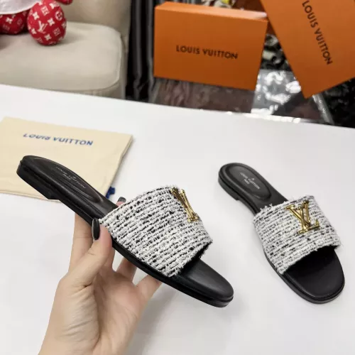 Cheap Louis Vuitton Slippers For Women #1320221 Replica Wholesale [$85.00 USD] [ITEM#1320221] on Replica Louis Vuitton Slippers