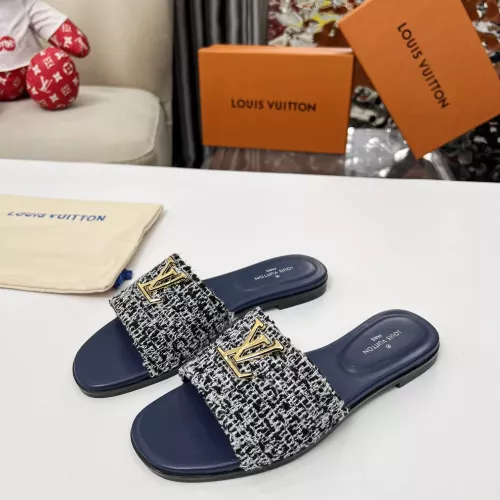 Cheap Louis Vuitton Slippers For Women #1320222 Replica Wholesale [$85.00 USD] [ITEM#1320222] on Replica Louis Vuitton Slippers