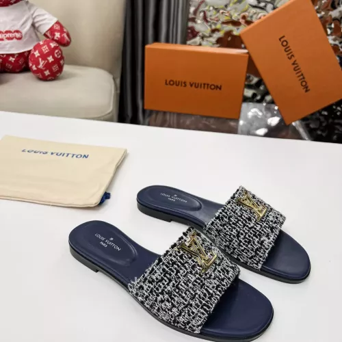 Cheap Louis Vuitton Slippers For Women #1320222 Replica Wholesale [$85.00 USD] [ITEM#1320222] on Replica Louis Vuitton Slippers