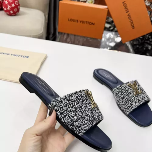 Cheap Louis Vuitton Slippers For Women #1320222 Replica Wholesale [$85.00 USD] [ITEM#1320222] on Replica Louis Vuitton Slippers
