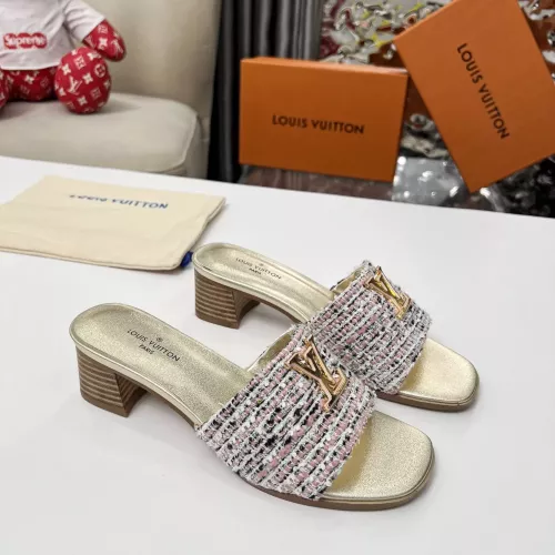 Cheap Louis Vuitton Slippers For Women #1320223 Replica Wholesale [$88.00 USD] [ITEM#1320223] on Replica Louis Vuitton Slippers