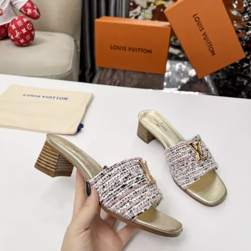 Cheap Louis Vuitton Slippers For Women #1320223 Replica Wholesale [$88.00 USD] [ITEM#1320223] on Replica Louis Vuitton Slippers