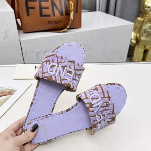 Cheap Fendi Slippers For Women #1320228 Replica Wholesale [$82.00 USD] [ITEM#1320228] on Replica Fendi Slippers