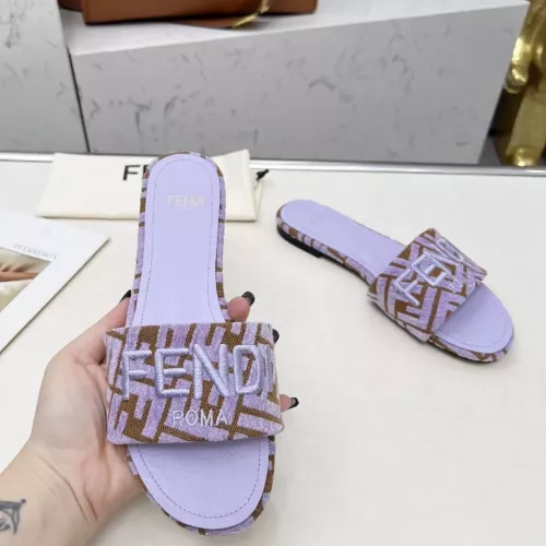 Cheap Fendi Slippers For Women #1320228 Replica Wholesale [$82.00 USD] [ITEM#1320228] on Replica Fendi Slippers