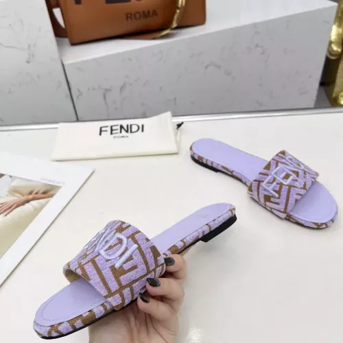 Cheap Fendi Slippers For Women #1320228 Replica Wholesale [$82.00 USD] [ITEM#1320228] on Replica Fendi Slippers