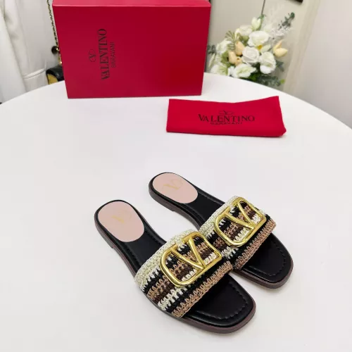Cheap Valentino Slippers For Women #1320235 Replica Wholesale [$92.00 USD] [ITEM#1320235] on Replica Valentino Slippers