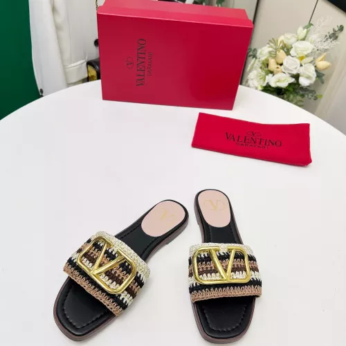 Cheap Valentino Slippers For Women #1320235 Replica Wholesale [$92.00 USD] [ITEM#1320235] on Replica Valentino Slippers