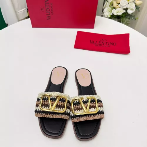 Cheap Valentino Slippers For Women #1320235 Replica Wholesale [$92.00 USD] [ITEM#1320235] on Replica Valentino Slippers