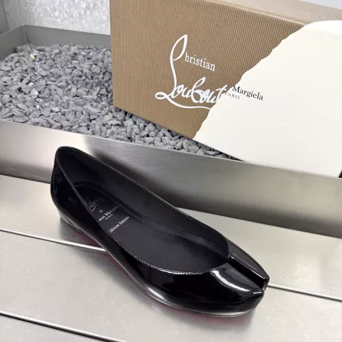 Cheap Christian Louboutin Flat Shoes For Women #1320241 Replica Wholesale [$102.00 USD] [ITEM#1320241] on Replica Christian Louboutin Flat Shoes
