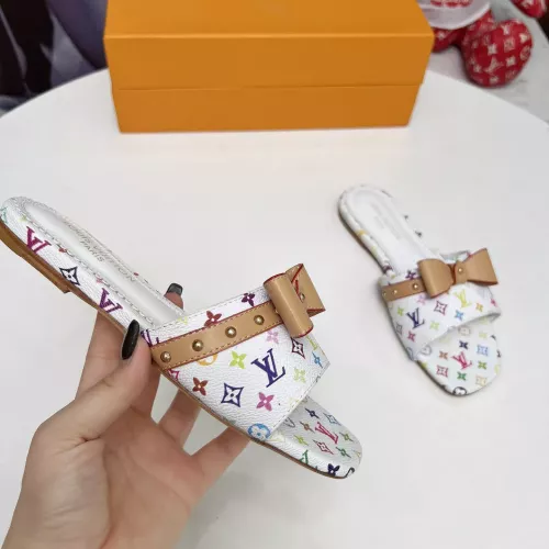 Cheap Louis Vuitton Slippers For Women #1320249 Replica Wholesale [$76.00 USD] [ITEM#1320249] on Replica Louis Vuitton Slippers