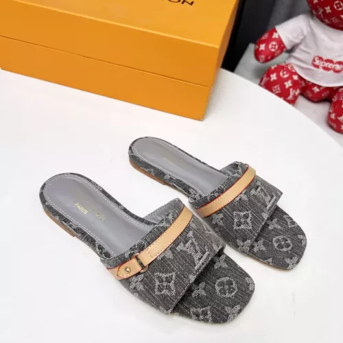 Cheap Louis Vuitton Slippers For Women #1320253 Replica Wholesale [$76.00 USD] [ITEM#1320253] on Replica Louis Vuitton Slippers