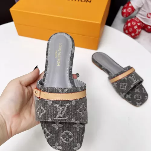 Cheap Louis Vuitton Slippers For Women #1320253 Replica Wholesale [$76.00 USD] [ITEM#1320253] on Replica Louis Vuitton Slippers