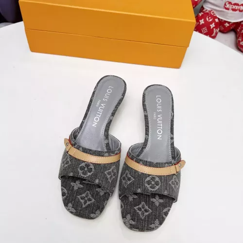 Cheap Louis Vuitton Slippers For Women #1320262 Replica Wholesale [$85.00 USD] [ITEM#1320262] on Replica Louis Vuitton Slippers