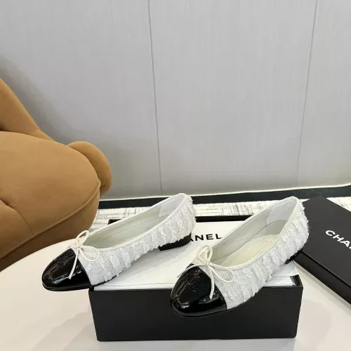 Cheap Chanel Flat Shoes For Women #1320282 Replica Wholesale [$92.00 USD] [ITEM#1320282] on Replica Chanel Flat Shoes