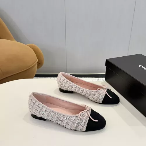 Cheap Chanel Flat Shoes For Women #1320283 Replica Wholesale [$92.00 USD] [ITEM#1320283] on Replica Chanel Flat Shoes