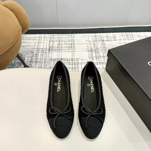 Cheap Chanel Flat Shoes For Women #1320286 Replica Wholesale [$92.00 USD] [ITEM#1320286] on Replica Chanel Flat Shoes