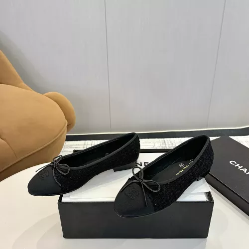 Cheap Chanel Flat Shoes For Women #1320286 Replica Wholesale [$92.00 USD] [ITEM#1320286] on Replica Chanel Flat Shoes