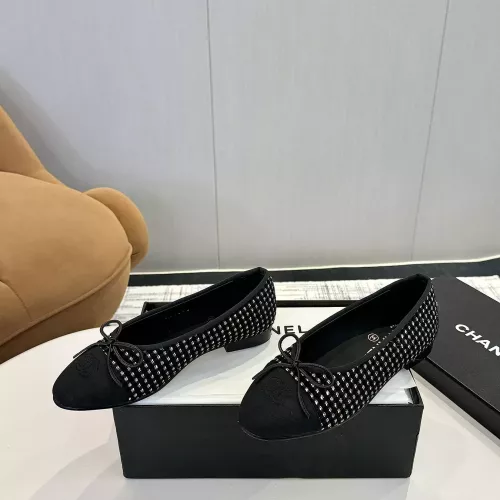 Cheap Chanel Flat Shoes For Women #1320287 Replica Wholesale [$92.00 USD] [ITEM#1320287] on Replica Chanel Flat Shoes