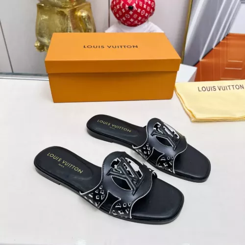Cheap Louis Vuitton Slippers For Women #1320292 Replica Wholesale [$82.00 USD] [ITEM#1320292] on Replica Louis Vuitton Slippers