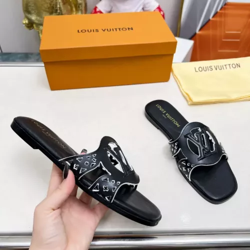 Cheap Louis Vuitton Slippers For Women #1320292 Replica Wholesale [$82.00 USD] [ITEM#1320292] on Replica Louis Vuitton Slippers