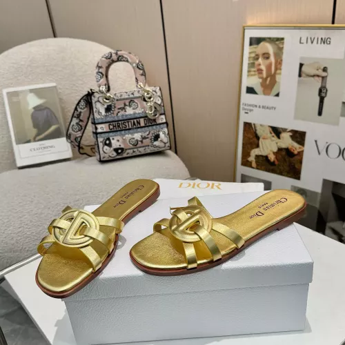 Cheap Christian Dior Slippers For Women #1320296 Replica Wholesale [$82.00 USD] [ITEM#1320296] on Replica Christian Dior Slippers