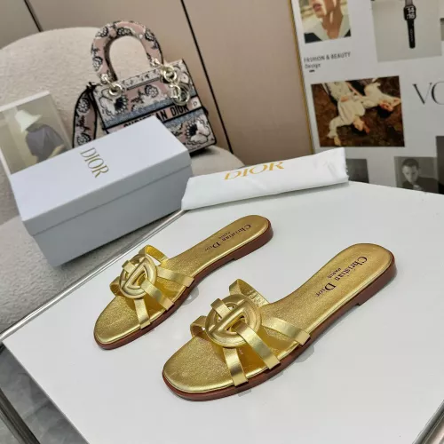 Cheap Christian Dior Slippers For Women #1320296 Replica Wholesale [$82.00 USD] [ITEM#1320296] on Replica Christian Dior Slippers