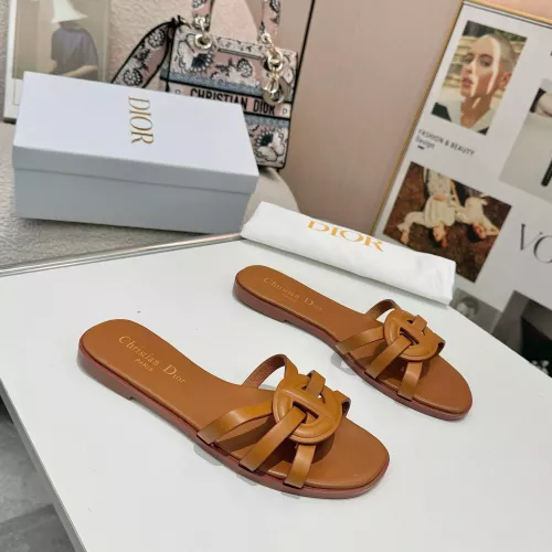 Cheap Christian Dior Slippers For Women #1320299 Replica Wholesale [$82.00 USD] [ITEM#1320299] on Replica Christian Dior Slippers