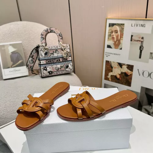 Cheap Christian Dior Slippers For Women #1320299 Replica Wholesale [$82.00 USD] [ITEM#1320299] on Replica Christian Dior Slippers