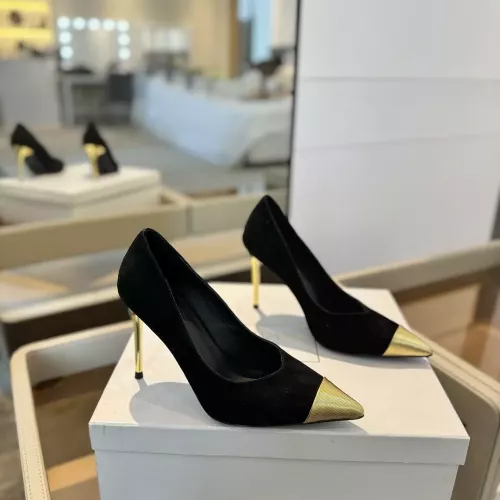 Cheap Balmain High-Heeled Shoes For Women #1320312 Replica Wholesale [$115.00 USD] [ITEM#1320312] on Replica Balmain High-Heeled Shoes