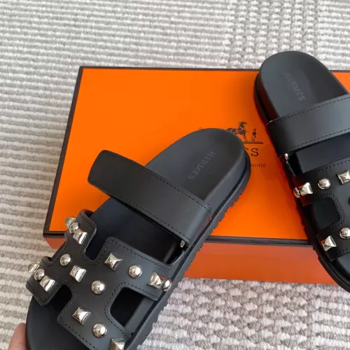 Cheap Hermes Slippers For Men #1320322 Replica Wholesale [$102.00 USD] [ITEM#1320322] on Replica Hermes Slippers