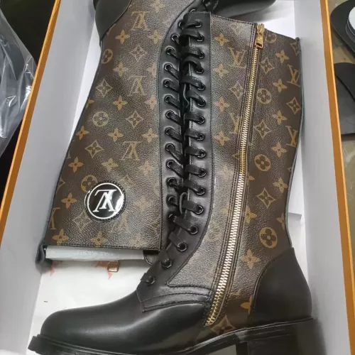 Cheap Louis Vuitton Boots For Women #1320329 Replica Wholesale [$132.00 USD] [ITEM#1320329] on Replica Louis Vuitton Boots