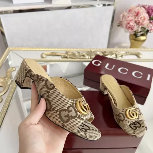 Cheap Gucci Slippers For Women #1320358 Replica Wholesale [$68.00 USD] [ITEM#1320358] on Replica Gucci Slippers