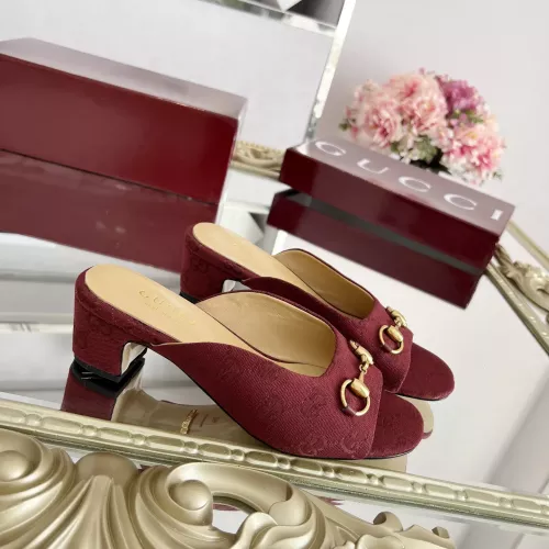 Cheap Gucci Slippers For Women #1320363 Replica Wholesale [$68.00 USD] [ITEM#1320363] on Replica Gucci Slippers