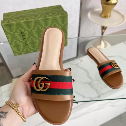Cheap Gucci Slippers For Women #1320366 Replica Wholesale [$82.00 USD] [ITEM#1320366] on Replica Gucci Slippers
