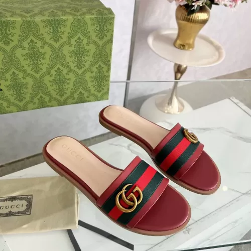 Cheap Gucci Slippers For Women #1320367 Replica Wholesale [$82.00 USD] [ITEM#1320367] on Replica Gucci Slippers