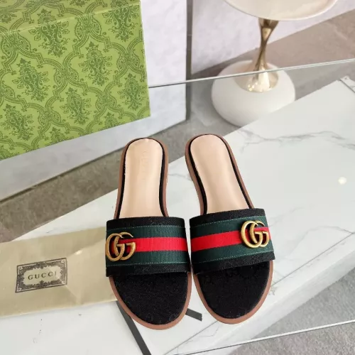 Cheap Gucci Slippers For Women #1320373 Replica Wholesale [$82.00 USD] [ITEM#1320373] on Replica Gucci Slippers