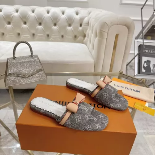 Cheap Louis Vuitton Slippers For Women #1320379 Replica Wholesale [$82.00 USD] [ITEM#1320379] on Replica Louis Vuitton Slippers