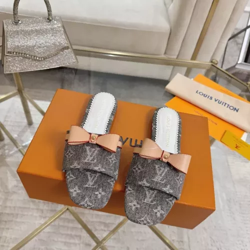 Cheap Louis Vuitton Slippers For Women #1320379 Replica Wholesale [$82.00 USD] [ITEM#1320379] on Replica Louis Vuitton Slippers