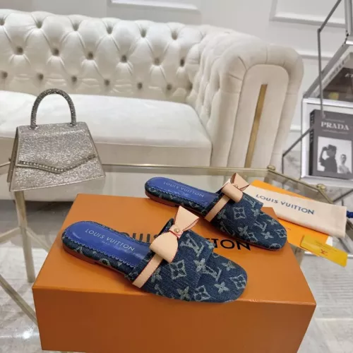 Cheap Louis Vuitton Slippers For Women #1320380 Replica Wholesale [$82.00 USD] [ITEM#1320380] on Replica Louis Vuitton Slippers
