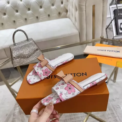 Cheap Louis Vuitton Slippers For Women #1320382 Replica Wholesale [$82.00 USD] [ITEM#1320382] on Replica Louis Vuitton Slippers