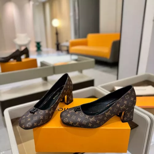 Cheap Louis Vuitton High-Heeled Shoes For Women #1320417 Replica Wholesale [$108.00 USD] [ITEM#1320417] on Replica Louis Vuitton High-Heeled Shoes