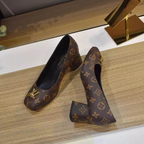 Cheap Louis Vuitton High-Heeled Shoes For Women #1320427 Replica Wholesale [$80.00 USD] [ITEM#1320427] on Replica Louis Vuitton High-Heeled Shoes