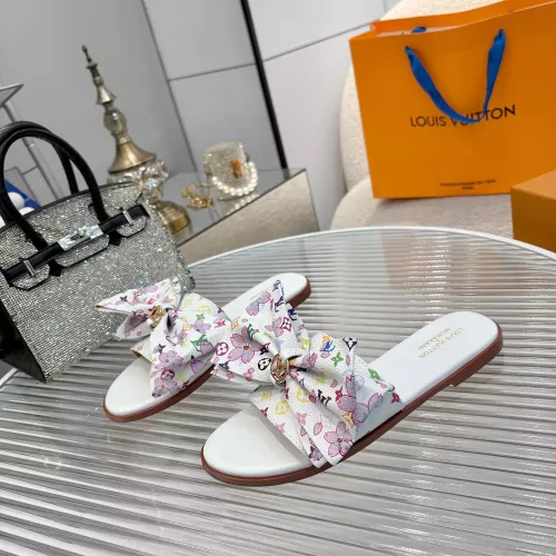 Cheap Louis Vuitton Slippers For Women #1320437 Replica Wholesale [$85.00 USD] [ITEM#1320437] on Replica Louis Vuitton Slippers