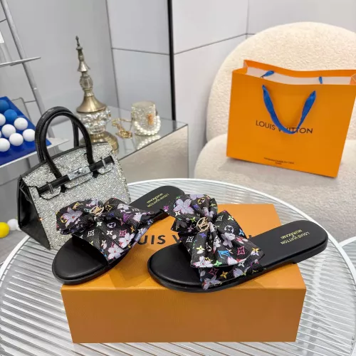 Cheap Louis Vuitton Slippers For Women #1320438 Replica Wholesale [$85.00 USD] [ITEM#1320438] on Replica Louis Vuitton Slippers