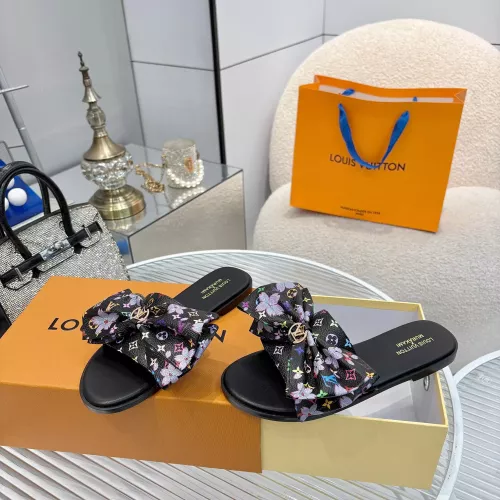 Cheap Louis Vuitton Slippers For Women #1320438 Replica Wholesale [$85.00 USD] [ITEM#1320438] on Replica Louis Vuitton Slippers