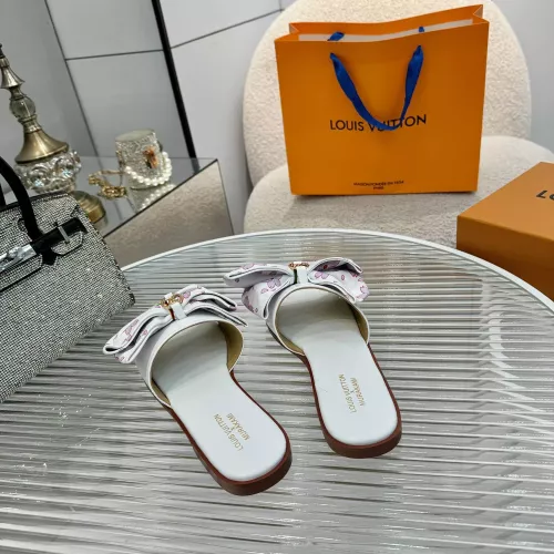 Cheap Louis Vuitton Slippers For Women #1320439 Replica Wholesale [$85.00 USD] [ITEM#1320439] on Replica Louis Vuitton Slippers