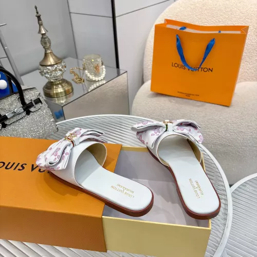 Cheap Louis Vuitton Slippers For Women #1320439 Replica Wholesale [$85.00 USD] [ITEM#1320439] on Replica Louis Vuitton Slippers