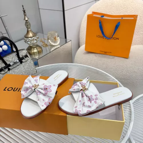 Cheap Louis Vuitton Slippers For Women #1320439 Replica Wholesale [$85.00 USD] [ITEM#1320439] on Replica Louis Vuitton Slippers